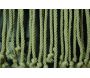 Rideau de porte en corde Vert olive Toulon - 76,90