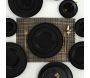 Service de table en céramique noir mat Dinner 20 pièces - 7