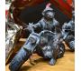Statuette animal motard en polyrésine - DRIMMER
