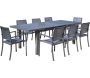 Table en aluminium extensible 8 à 10 personnes Santorin - MOR-0189