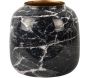 Vase effet marbre Marble sphere 17.5 x 17 cm