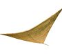 Voile d'ombrage triangulaire en fibre de coco 3.50 m
