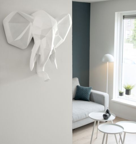 decoration-murale-salon-origami
