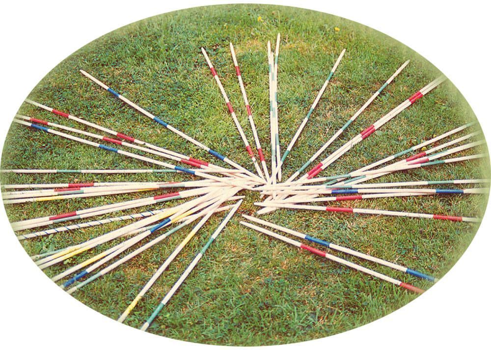 Jeu de Mikado de jardin g�ant 90cm by Traditional garden games