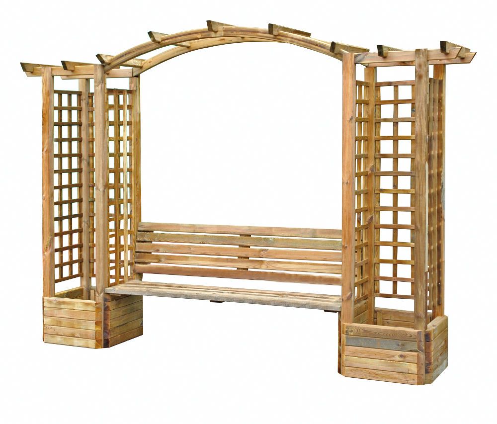 Pergola bois pour jardin