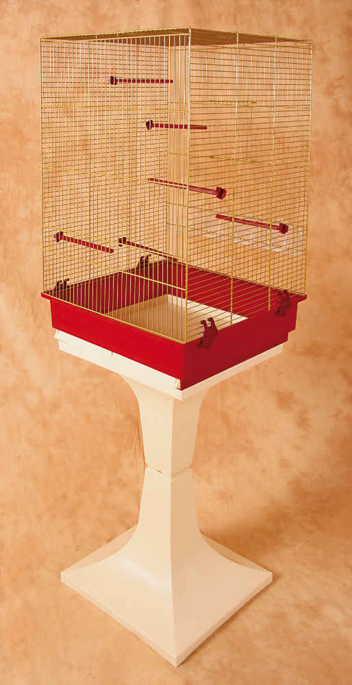 CAGE CLAIRE BRONZE AVEC PIED