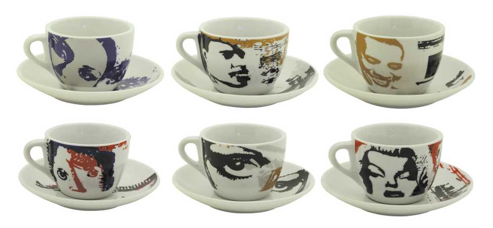 COFFRET 6 TASSES LEGENDES AMERICAINES
