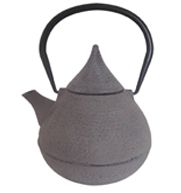 THEIERE JAPONAISE EN FONTE TAUPE