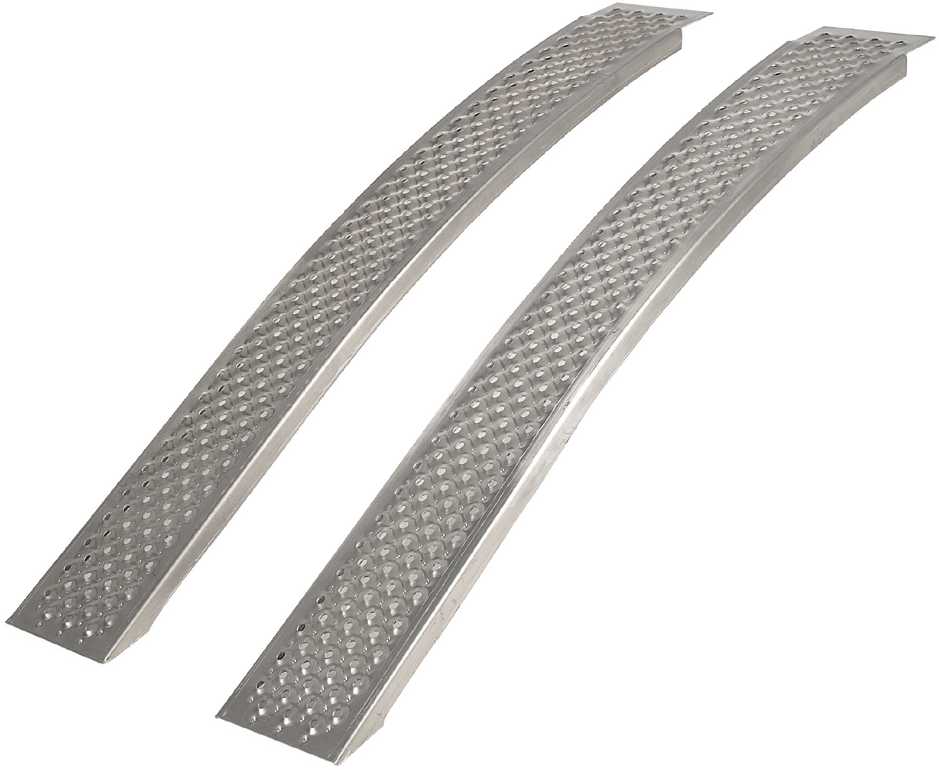 RAMPES INCURVEES 2M POUR AUTOPORTEE