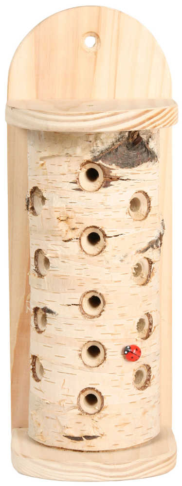Abri pour Coccinelles en Bois naturel