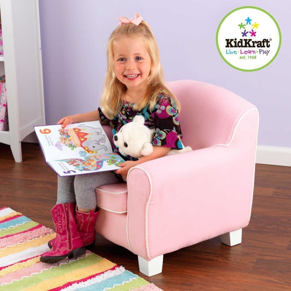 FAUTEUIL CONFORT POUR ENFANT ROSE