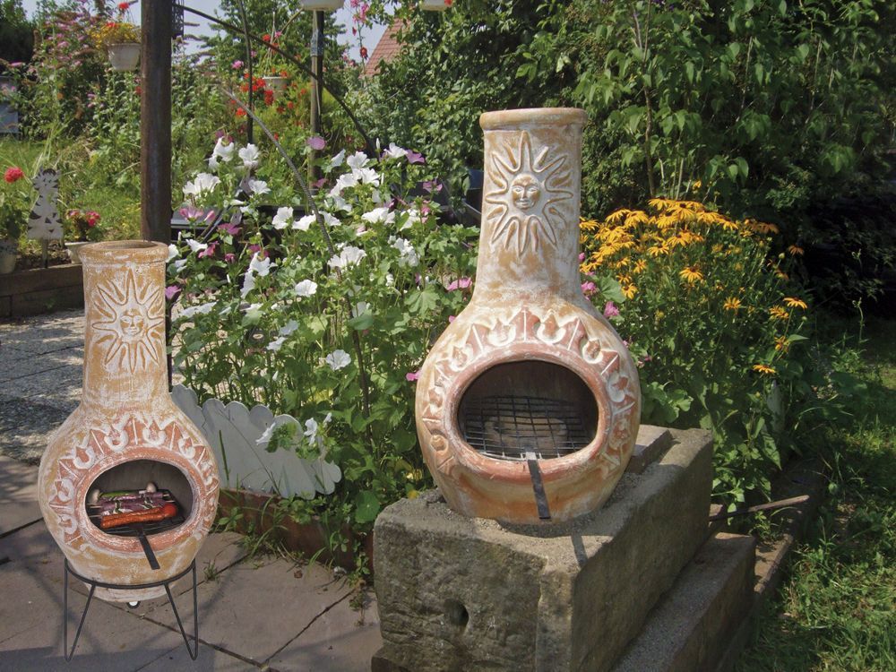 BARBECUE MEXICAIN EN TERRE CUITE 