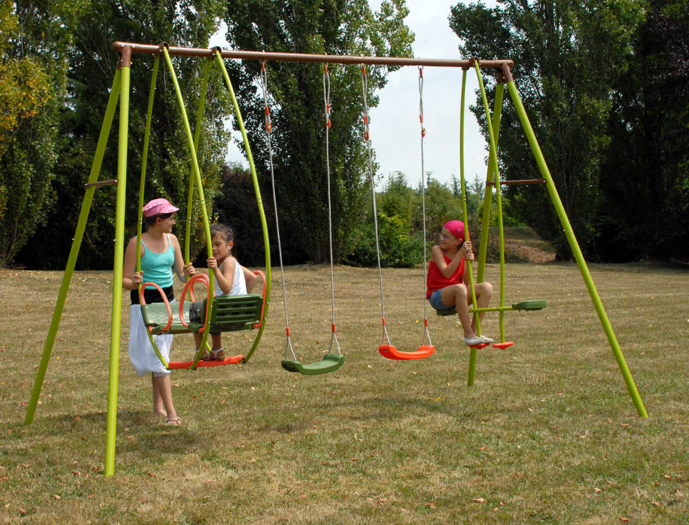 Portique en Acier 2,45m avec 4 agr�s
