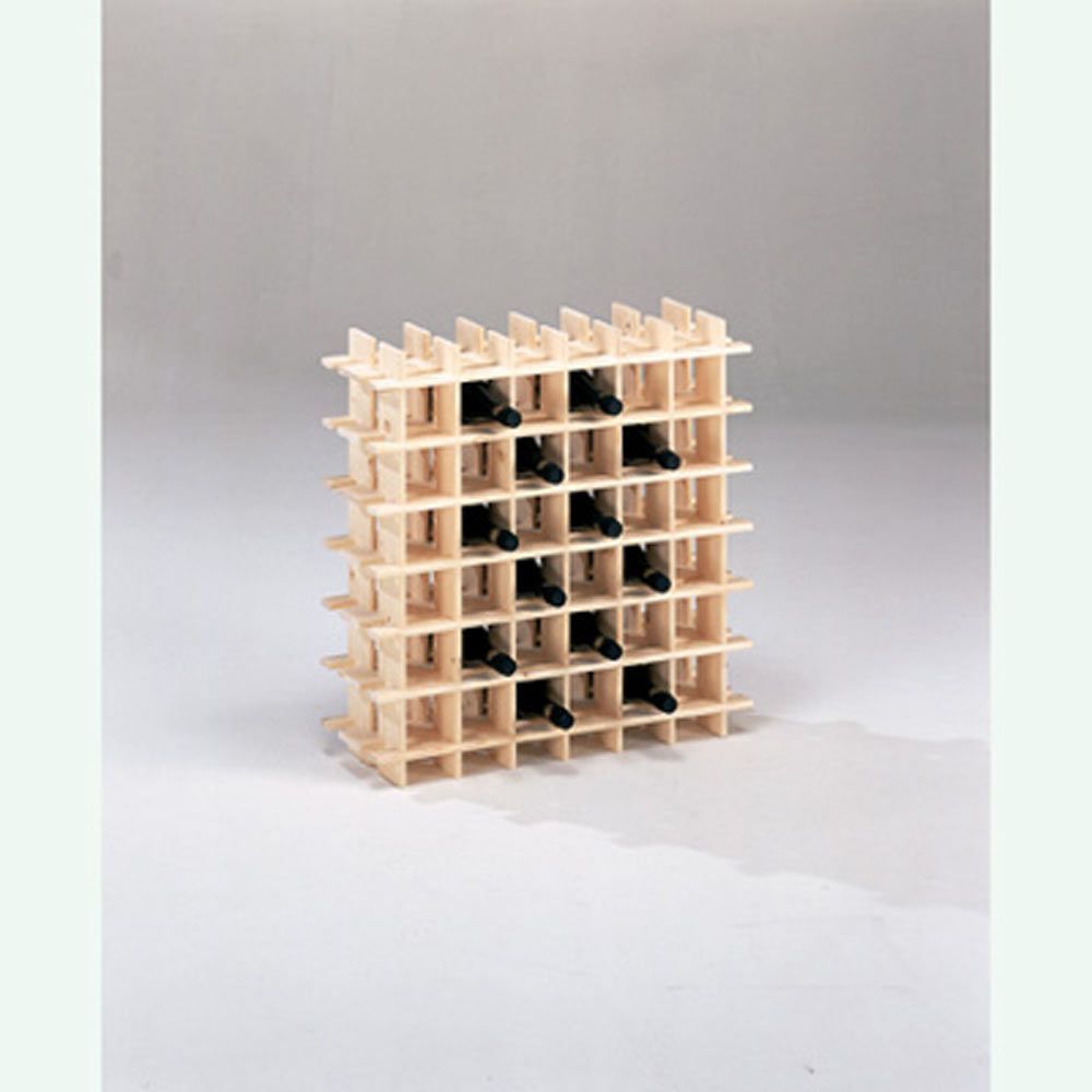 Casier � vin en Bois 36 bouteilles 71,5x22x71,5cm by Barcler
