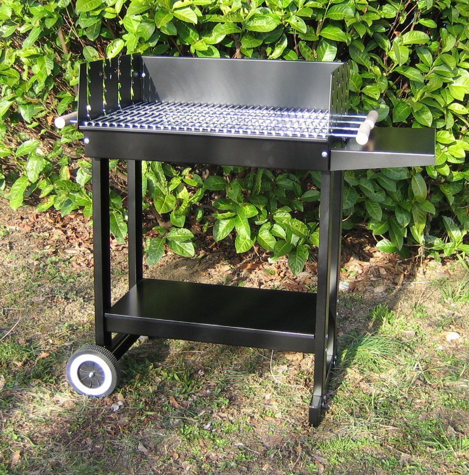 barbecue charbon jardin