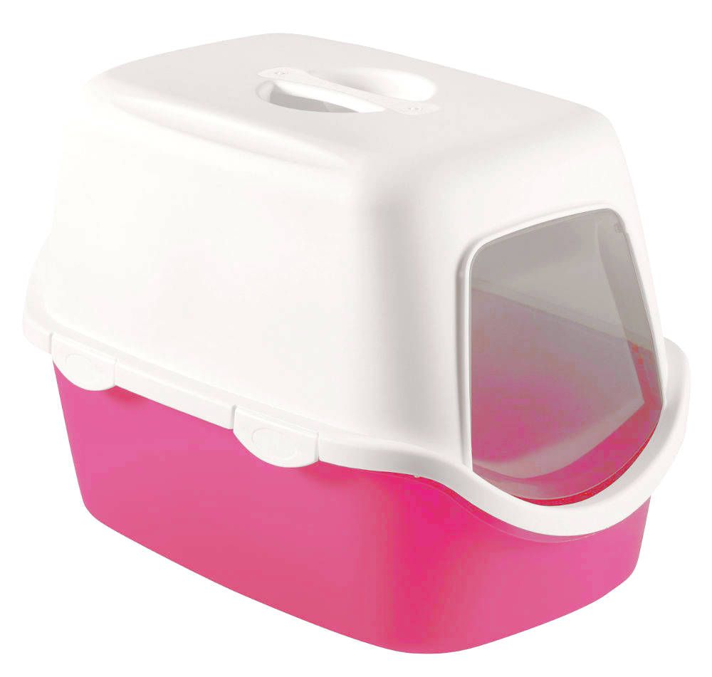 maison de toilette rose