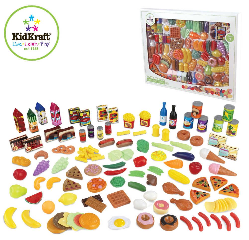 Ensemble 125 aliments en plastique by Kidkraft