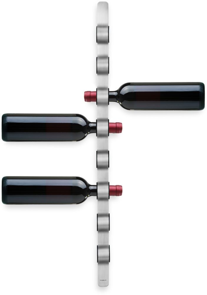 �tag�re � vin murale 8 Bouteilles en Inox 3.5x6.5x74cm by Blomus
