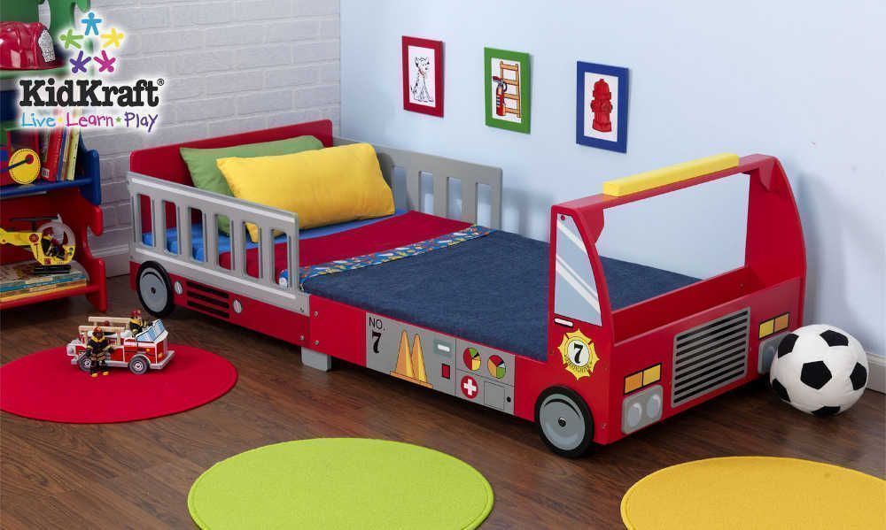 Lit Camion de pompier 157x75x55cm