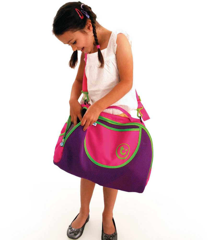 SAC DE VOYAGE ENFANT ROSE