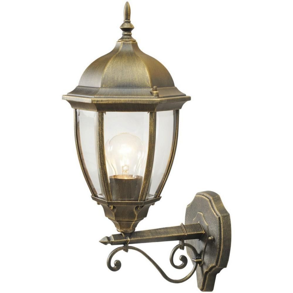 Applique extérieure rétro lampe de jardin chic