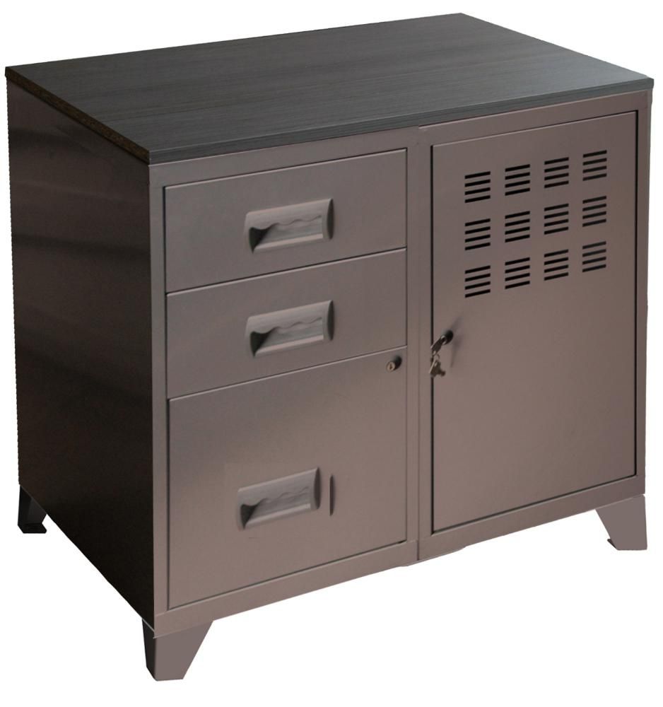 Armoire de rangement métal 2 portes -> Meuble Bas Roulette Metal Blanc Armoire de rangement métal 2 portes -> Meuble Bas Roulette Metal Blanc