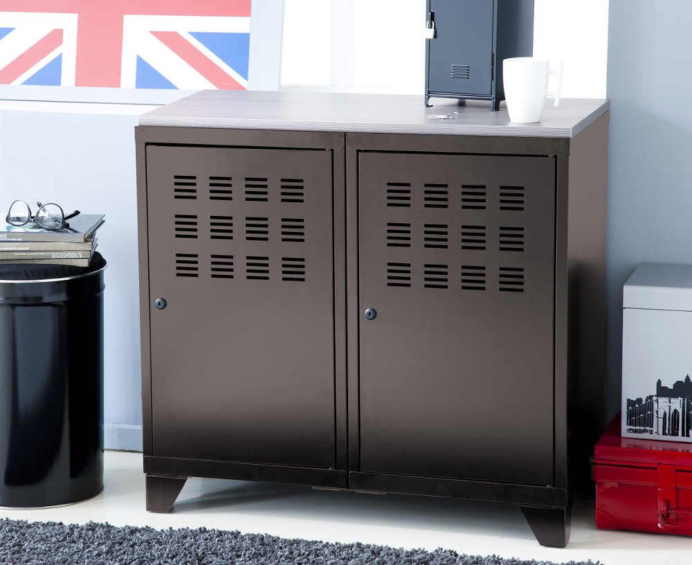 armoire de chambre metal