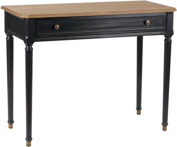 bureau noir en bois avec tiroir plessis bureau noir en bois avec tiroir plessis