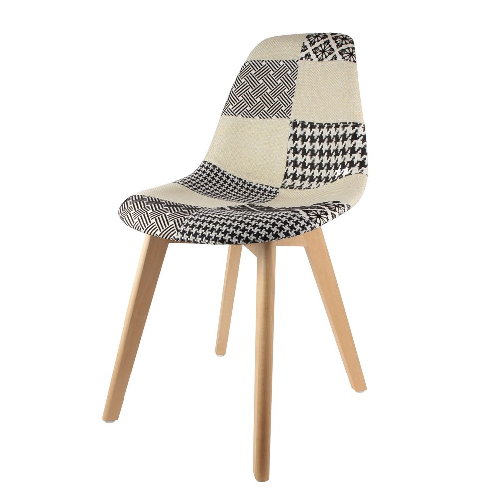 Chaise scandinanve patchwork