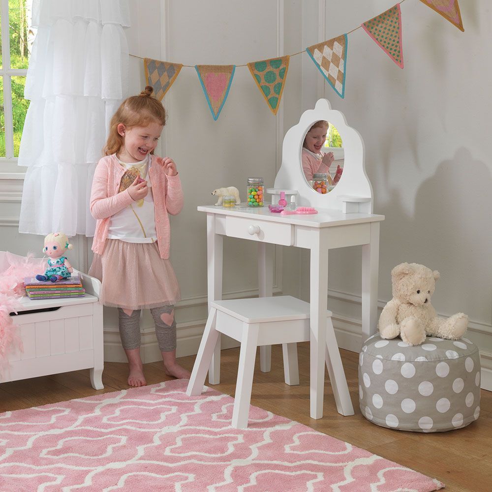 coiffeuse en bois coiffeuse en bois et tabouret pour enfant coiffeuse en bois coiffeuse en bois et tabouret pour enfant