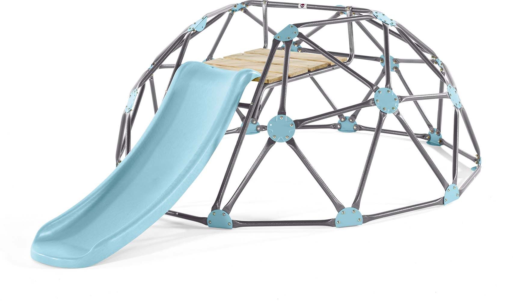 D´me d escalade en métal et bois avec toboggan D´me d escalade en métal et bois avec toboggan Le monde des enfants