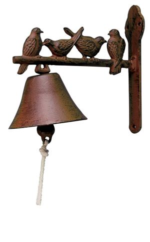 CLOCHE DE JARDIN OISEAUX