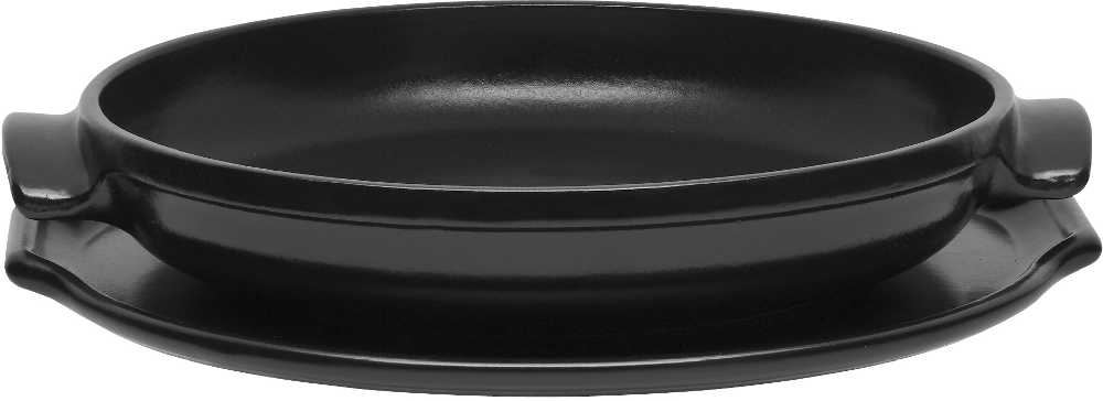 Plat de cuisson en C�ramique Noire 29cm Sp�cial Tarte tatin
