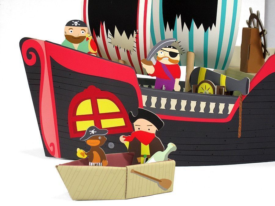 Jeu bateau pirate cooper