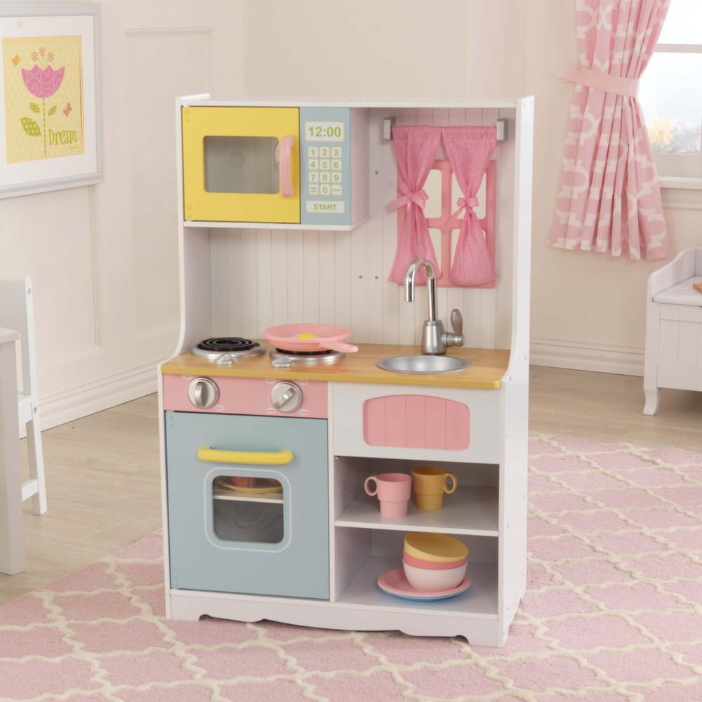 Jeu de cuisine en bois campagne
