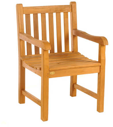 Fauteuil de jardin en Teck