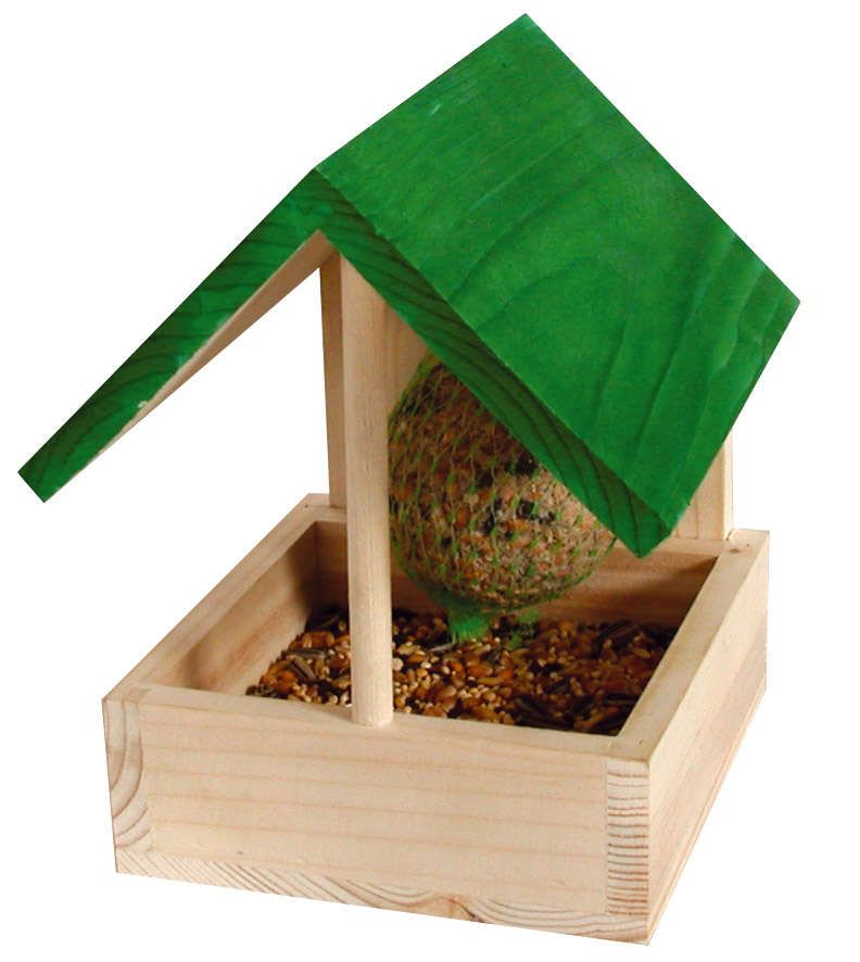 Nichoir En Bois Brut A Fabriquer : Mangeoire en bois narcisse 11,7×12,3×16,3cm avec boule de graisse Nichoir En Bois Brut A Fabriquer : Mangeoire en bois narcisse 11,7×12,3×16,3cm avec boule de graisse