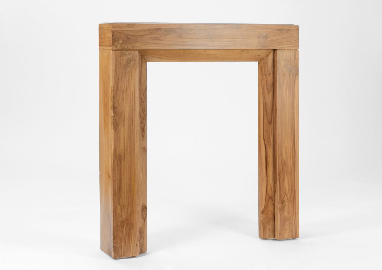 Manteau de chemine soleil