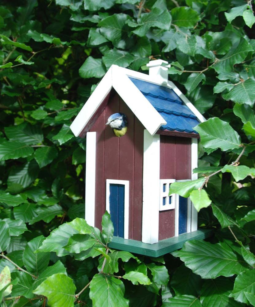 Nichoir Oiseau Maison de vacances Marron