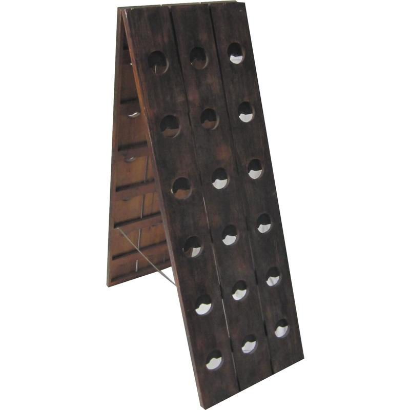 range bouteilles bois