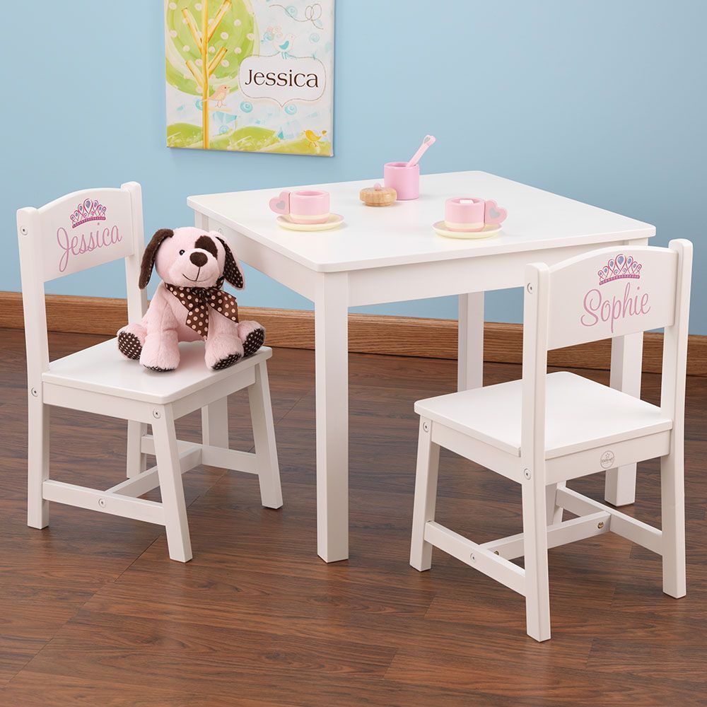 Table et chaises enfant en bois
