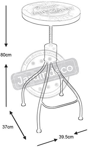 TABOURETS DE BAR SUR MESURE