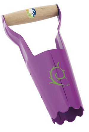 Plantoir � Bulbes Natur'Elle en Acier et Bois 24x11.5cm