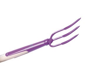 Fourche � rosiers Natur'Elle en Acier et Bois 126x9cm