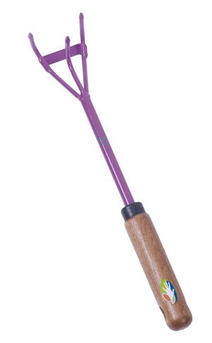 Griffe piocheuse avec Racloir en Acier et Bois Natur'Elle 37x7cm
