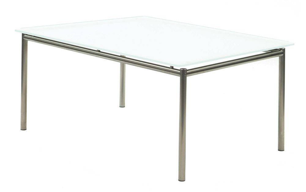 ALEXANDER ROSE DESIGNER TABLE REPAS EN VERRE EXTERIEUR
