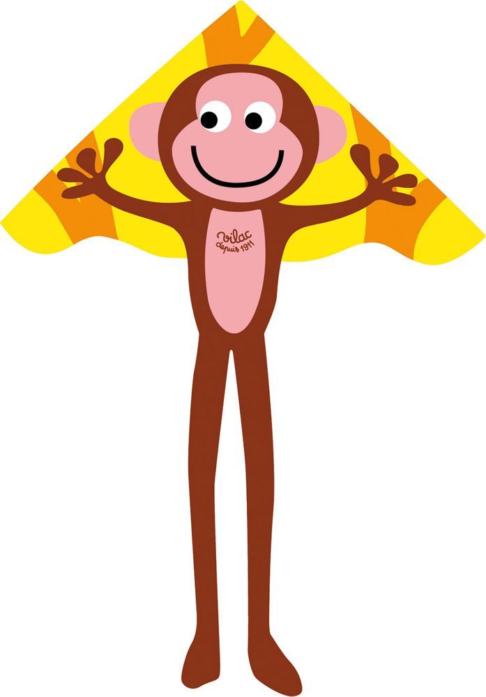 image_CERF VOLANT SINGE POUR ENFANT