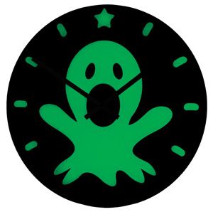 NEXTIME Horloge phosphorescente pour enfant Fant�me