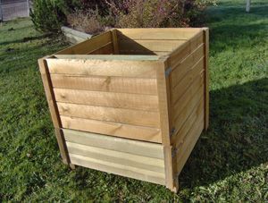 ADSEA NIEVRE COMPOSTEUR BOIS 900L SANS COUVERCLE