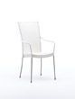 SIKA DESIGN FAUTEUIL SALON DE JARDIN BLANC